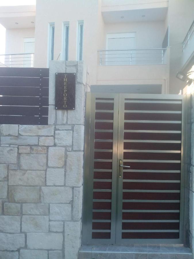 “Theeporto” Maisonette With Pool Gouves Extérieur photo