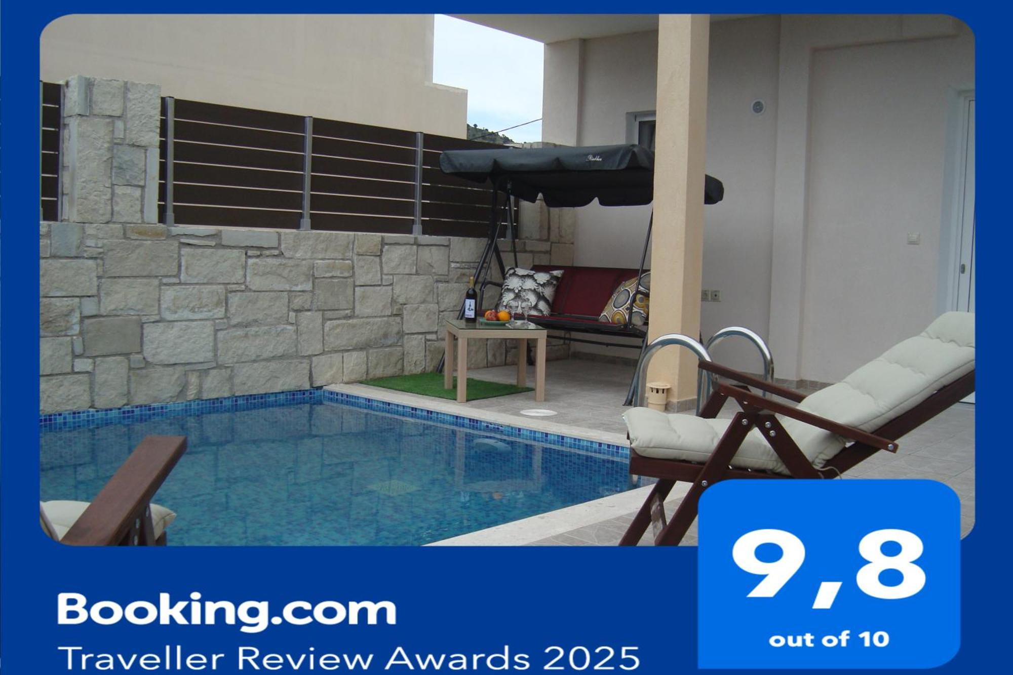 “Theeporto” Maisonette With Pool Gouves Extérieur photo